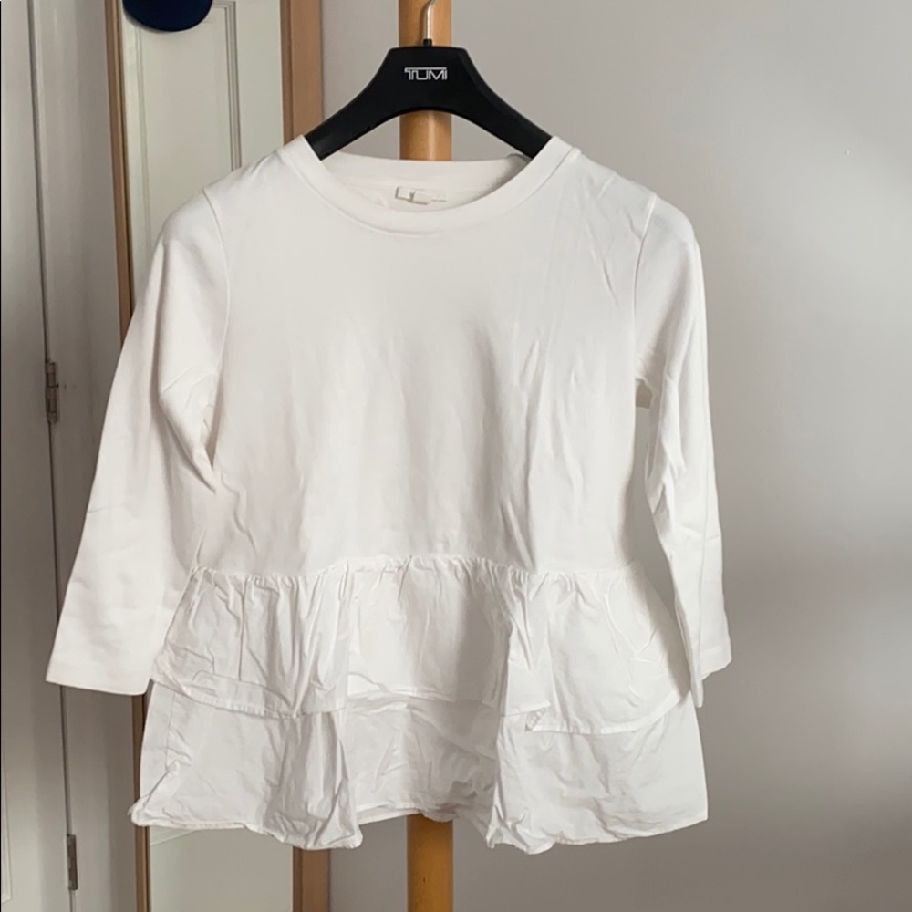 COS white shirt